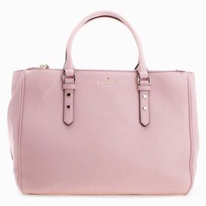 Kate Spade ♠️ Leighann Mulberry Street Tote Blush